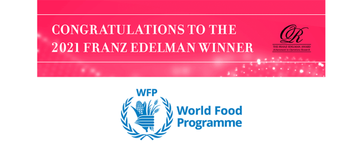 The UN World Food Programme receives the Franz Edelman Award
